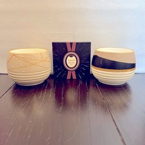 Lot of 3: Short Stories Mini Planters + Sabon Scented Charm MSRP: $75+tax